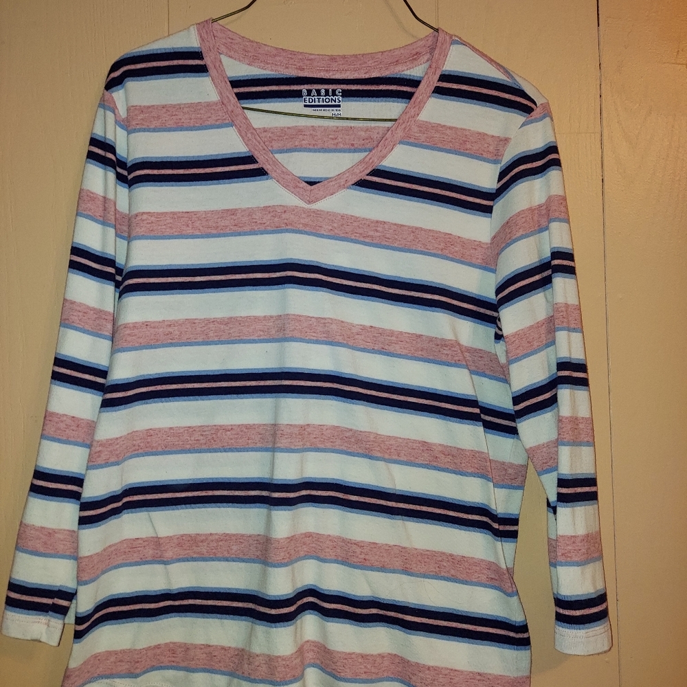 Long sleeve striped shirt
